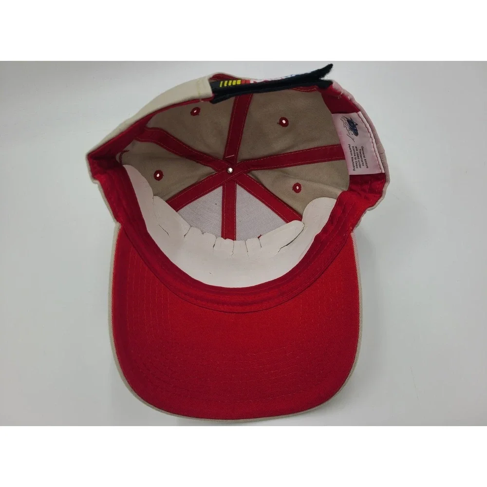 Vintage Chevy Racing NASCAR Drew Pearson Distressed Adjustable Hat Cap Chevrolet